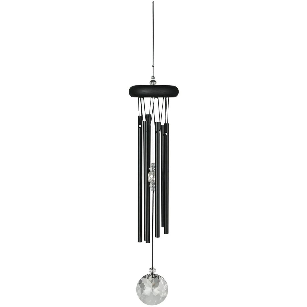 Crystal Meditation Chime – Woodstock Chimes – Black